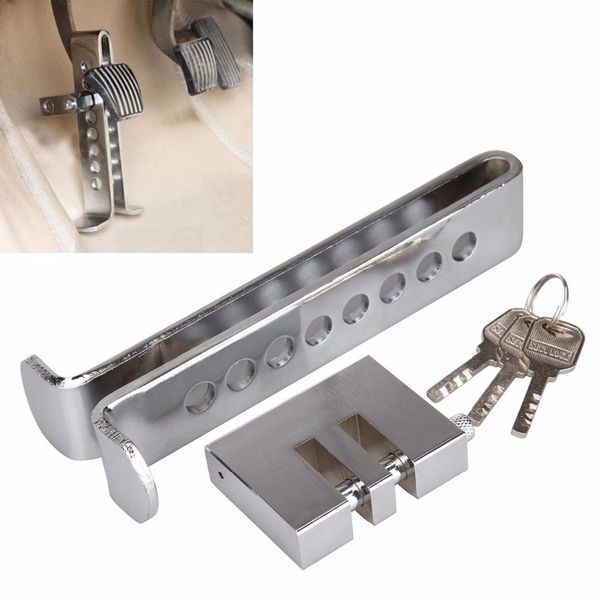 universal auto car brake clutch pedal lock stainless anti-theft strong security for cars trucks clutch pedal accelerator
universal auto car brake clutch pedal lock stainless anti-theft strong security for cars trucks clutch pedal accelerator