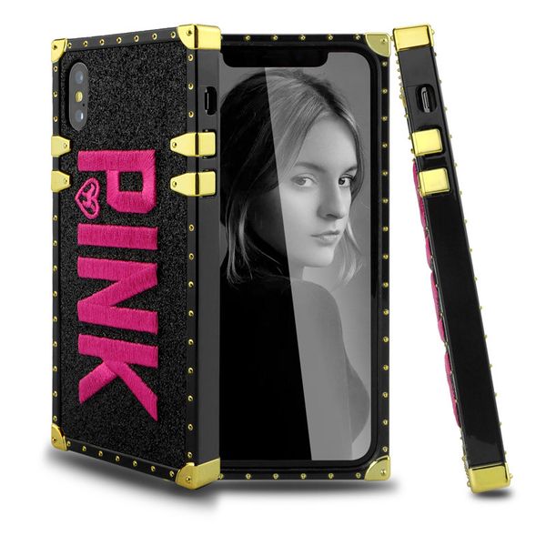 2019 ale luxury embroidery 3d pink letter ca e for iphone 7 8 7plu glitter metal quare phone ca e for iphone x xr x max 6 6 plu
2019 ale luxury embroidery 3d pink letter ca e for iphone 7 8 7plu glitter metal quare phone ca e for iphone x xr x max 6 6 plu