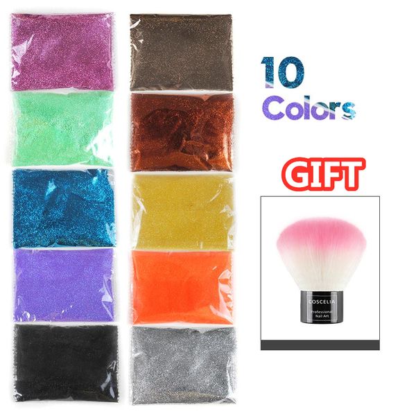 5/10pcs 80g nail glitter powder for nail polish diy decoration shining purple blue silver pigment tips art manicure, Silver;gold
5/10pcs 80g nail glitter powder for nail polish diy decoration shining purple blue silver pigment tips art manicure, Silver;gold