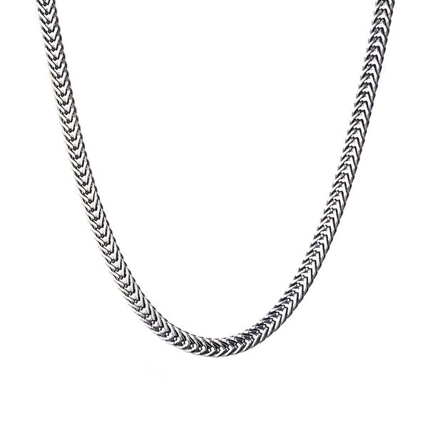 6mm new arrive silver vintage stainless steel flat chain choker necklace for men women jewelry
6mm new arrive silver vintage stainless steel flat chain choker necklace for men women jewelry