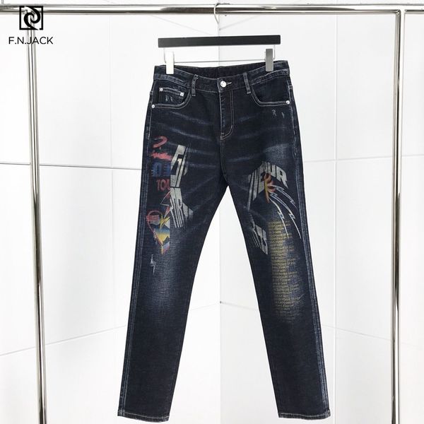 f.n.jack man pants jeans ripped jeans for men straight full length pencil pants streetwear men skinny mens dark, Blue
f.n.jack man pants jeans ripped jeans for men straight full length pencil pants streetwear men skinny mens dark, Blue