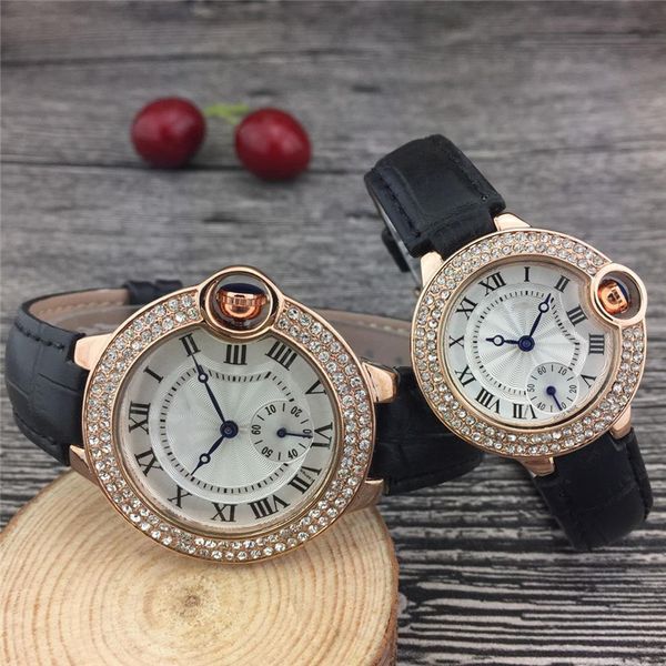 catir lovers watches diamond luxury watch quartz movement designer wristwatch mens women watch leather strap iced out watch montre de luxe, Slivery;brown
catir lovers watches diamond luxury watch quartz movement designer wristwatch mens women watch leather strap iced out watch montre de luxe, Slivery;brown