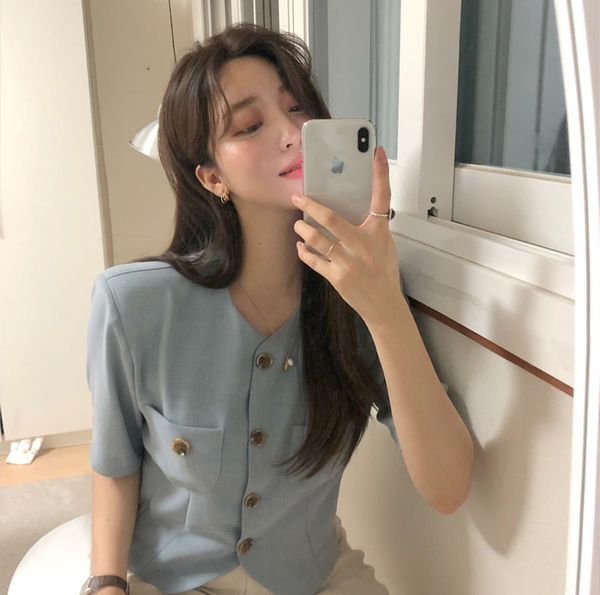 women summer coat short sleeve single breasted v-neck linen thin korean elegant causal beach jackets and coats vestiti donna, Black;brown
women summer coat short sleeve single breasted v-neck linen thin korean elegant causal beach jackets and coats vestiti donna, Black;brown