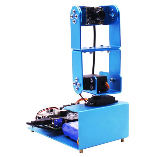 180 degrees rotation ai camera gimbal computer vision programmable robot for opencv face detector for raspberry pi 4/1g
180 degrees rotation ai camera gimbal computer vision programmable robot for opencv face detector for raspberry pi 4/1g