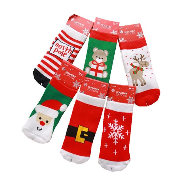 christmas 6pcs cute bear socks for baby boys girls anti slip cotton winter christmas socks gift hosiery snowflake deer printed socks, Black;white
christmas 6pcs cute bear socks for baby boys girls anti slip cotton winter christmas socks gift hosiery snowflake deer printed socks, Black;white