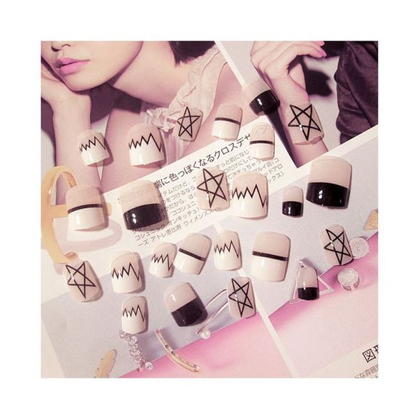 fashion 24pcs/set acrylic fake fingernails five stars design false nails simple middle-long size love full nail tips patch, Red;gold
fashion 24pcs/set acrylic fake fingernails five stars design false nails simple middle-long size love full nail tips patch, Red;gold