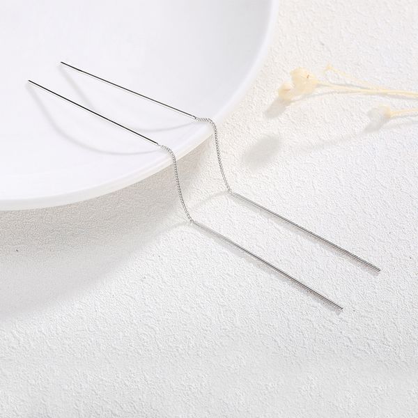 elegant simple line dangle earrings for women long ear line tassel earrings s925 sterling silver anti allergy jewelry brinco, Golden
elegant simple line dangle earrings for women long ear line tassel earrings s925 sterling silver anti allergy jewelry brinco, Golden