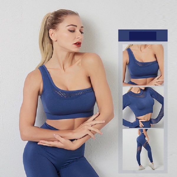april grass brand designer womens yoga suit three piece set 3 long sleeve hollow indoor sportwear tracksuits fitness sport clothes for woman, Gray
april grass brand designer womens yoga suit three piece set 3 long sleeve hollow indoor sportwear tracksuits fitness sport clothes for woman, Gray