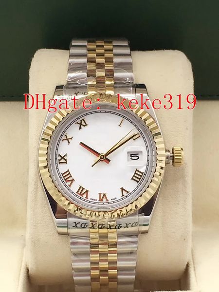 elling wristwatches datejust 116234 116233 41mm 36mm roman jubilee bracelet two tones 18k gold & steel automatic mechanical mens watches, Slivery;brown
elling wristwatches datejust 116234 116233 41mm 36mm roman jubilee bracelet two tones 18k gold & steel automatic mechanical mens watches, Slivery;brown