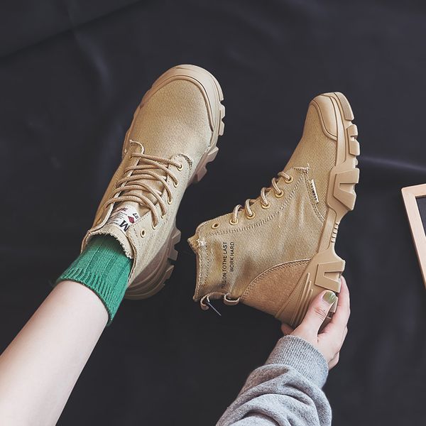 girl autumn boots summer breathable british wind 2019 new korean version women fashion boots canvas cool all match high quality, Black
girl autumn boots summer breathable british wind 2019 new korean version women fashion boots canvas cool all match high quality, Black