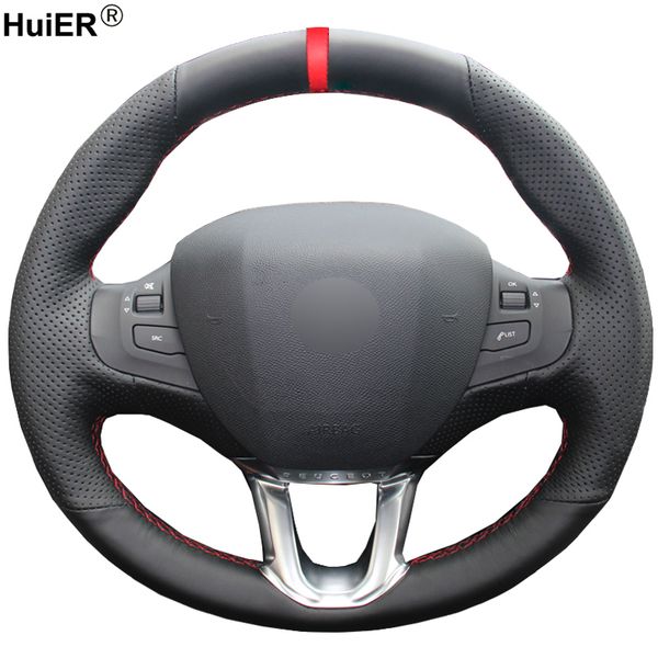 huier hand sewing car steering wheel cover wear-resistant red marker for 208 2008 steering-wheel auto accessorie
huier hand sewing car steering wheel cover wear-resistant red marker for 208 2008 steering-wheel auto accessorie