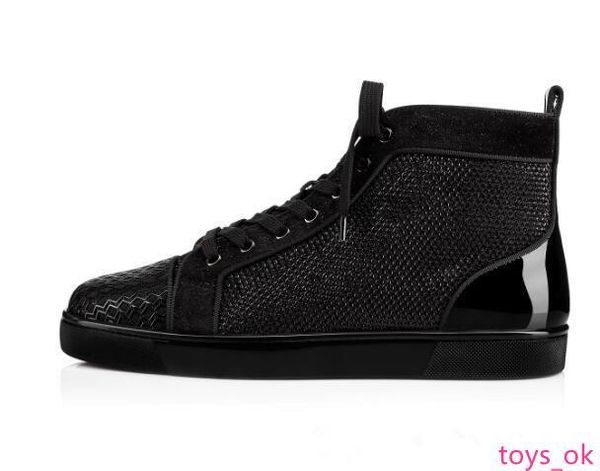 luxurious brand high men s sneaker black breathable leather red bottom shoes party lovers casual shoes withbox a24
luxurious brand high men s sneaker black breathable leather red bottom shoes party lovers casual shoes withbox a24