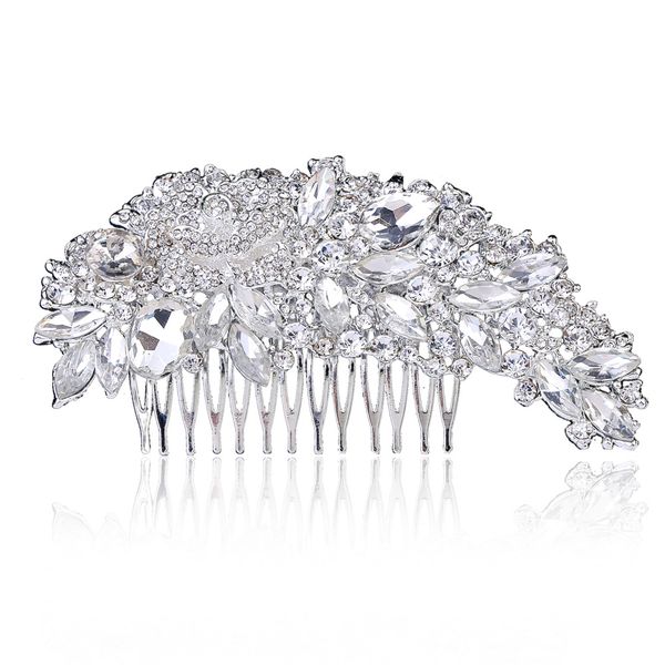 wedding party 12x6cm hairpins beaded flower leaf headwear of bride crown diamond headwear for bride acting initiation graduation rs-130, Golden;silver
wedding party 12x6cm hairpins beaded flower leaf headwear of bride crown diamond headwear for bride acting initiation graduation rs-130, Golden;silver
