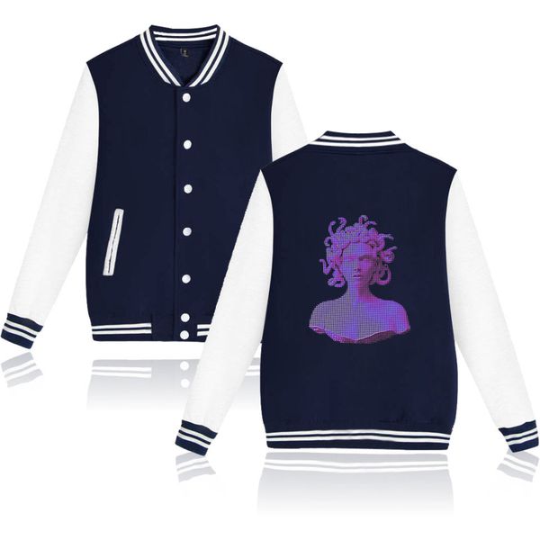 vaporwave electronic music print baseball jacket men/women autumn winter casual fashion comfortable outerwear jacket sale, Black;brown
vaporwave electronic music print baseball jacket men/women autumn winter casual fashion comfortable outerwear jacket sale, Black;brown