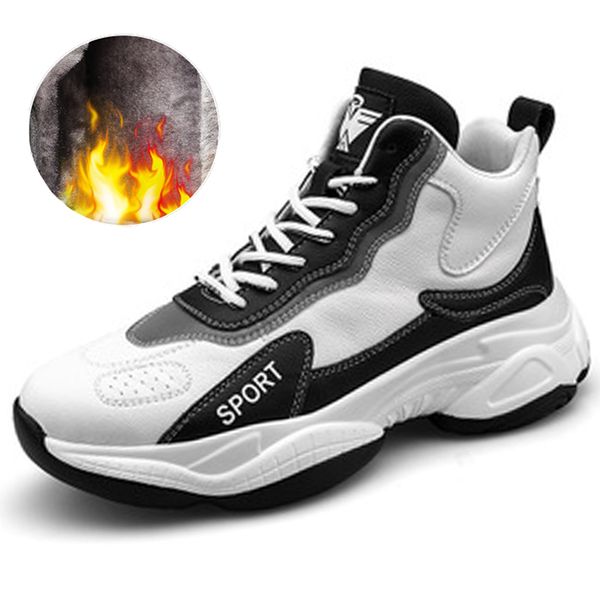 sports and leisure shoes thick-soled hiking shoes high-plus velvet men's winter indestructible cold-proof snow boots, Black
sports and leisure shoes thick-soled hiking shoes high-plus velvet men's winter indestructible cold-proof snow boots, Black
