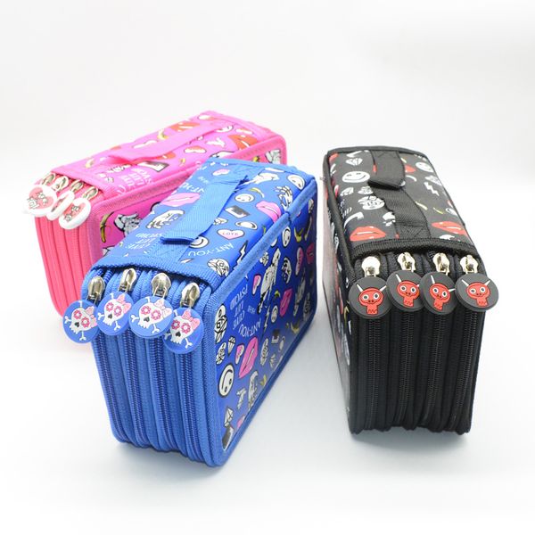 72 holes pencil case estuche escolar estojo escola kalemlik kalem kutusu trousse scolaire stylo box pennen etui potloden box
72 holes pencil case estuche escolar estojo escola kalemlik kalem kutusu trousse scolaire stylo box pennen etui potloden box