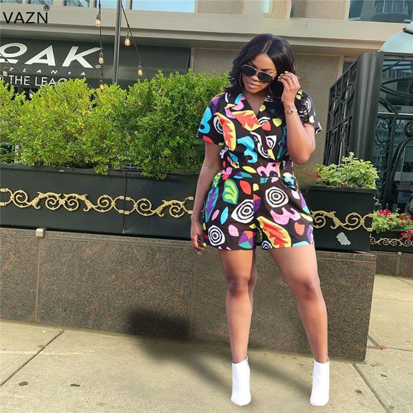 vazn yh5086 summer new list untidy fashion young black noted neck short sleeve office women bodycon playsuits, Black;white
vazn yh5086 summer new list untidy fashion young black noted neck short sleeve office women bodycon playsuits, Black;white