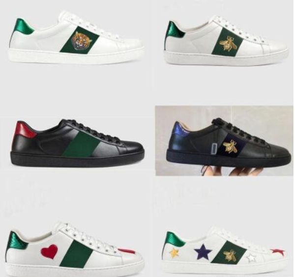 classic sports shoes men women luxury designer 100% authentic cowhide flat casual shoes little bee embroidered lovers white shoes size 34-45, Black
classic sports shoes men women luxury designer 100% authentic cowhide flat casual shoes little bee embroidered lovers white shoes size 34-45, Black