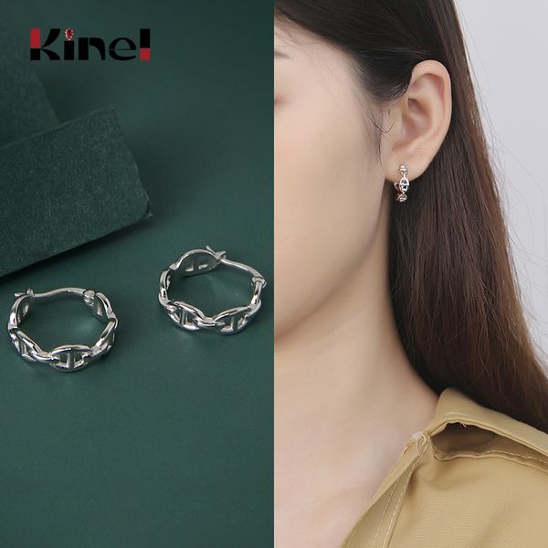 kinel korea style 100% 925 sterling silver miimalism earrings for women ins fashion wedding party fine jewelry, Golden;silver
kinel korea style 100% 925 sterling silver miimalism earrings for women ins fashion wedding party fine jewelry, Golden;silver