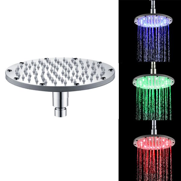 6/8 /10 inch water powered rainfall led shower head.bathroom 3/7 colors change led showerhead without shower arm.chuveiro led
6/8 /10 inch water powered rainfall led shower head.bathroom 3/7 colors change led showerhead without shower arm.chuveiro led