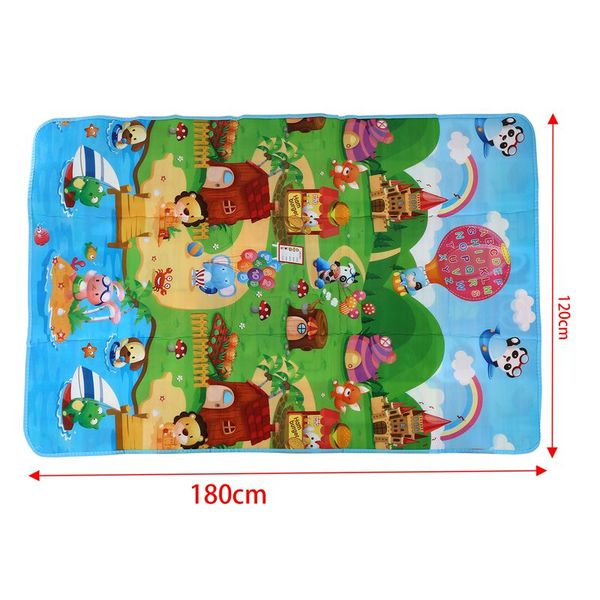 baby play mat 180x120x0.5cm crawling mat double surface baby carpet rug animal car+dinosaur developing mat for children game p
baby play mat 180x120x0.5cm crawling mat double surface baby carpet rug animal car+dinosaur developing mat for children game p