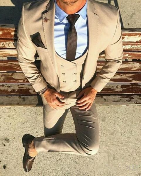 new one button beige groom tuxedos notch lapel groomsmen man suits mens wedding suits (jacket+pants+vest+tie) 670, Black;gray
new one button beige groom tuxedos notch lapel groomsmen man suits mens wedding suits (jacket+pants+vest+tie) 670, Black;gray