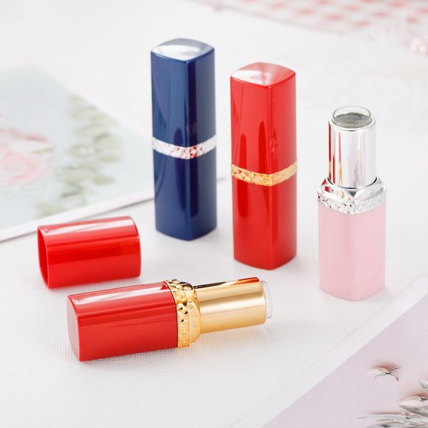 red/blue/pink plastic empty lipstick tube square diy homemade lip balm container beauty makeup rouge packing bottles
red/blue/pink plastic empty lipstick tube square diy homemade lip balm container beauty makeup rouge packing bottles