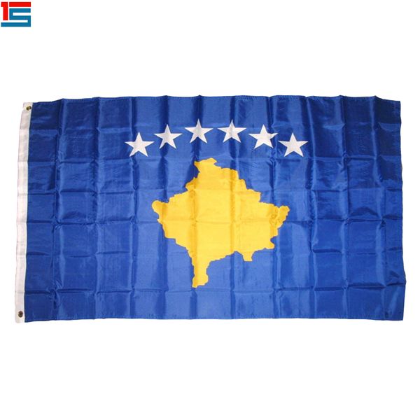 digital printing kosovo flag 90 x 150 cm polyester national country flag banner with two grommets
digital printing kosovo flag 90 x 150 cm polyester national country flag banner with two grommets