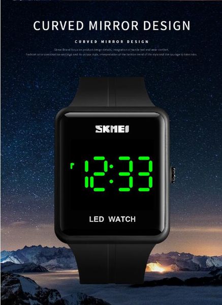 skmei men sport watch outdoor swimming diving digital watch electronic wrist watches waterproof man hour clock relogio masculino, Slivery;brown
skmei men sport watch outdoor swimming diving digital watch electronic wrist watches waterproof man hour clock relogio masculino, Slivery;brown
