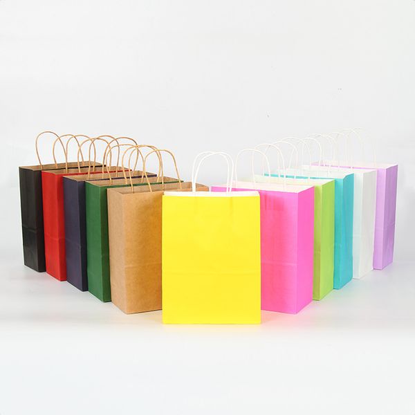 10pcs multicolor paper bag with handles 21x15x8cm diy multifunction festival gift bag wedding party gift kraft paper bags
10pcs multicolor paper bag with handles 21x15x8cm diy multifunction festival gift bag wedding party gift kraft paper bags