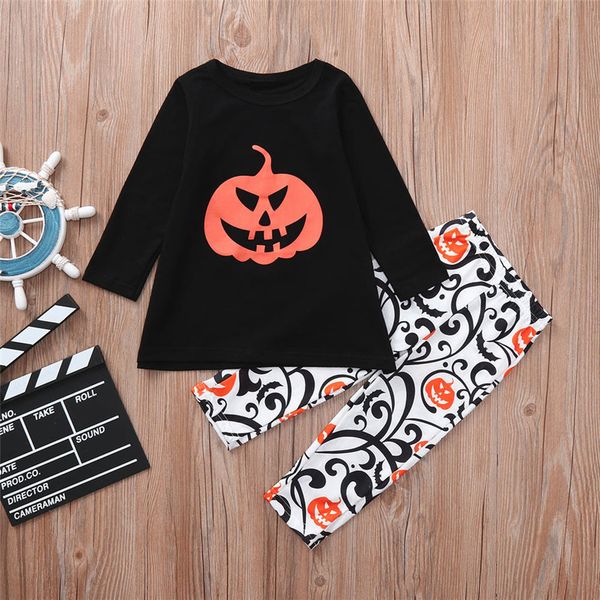 2018 brand mother&me baby halloween pumpkin print t-shirt pants family matching sets gifts dropshipping roupa menina x*, White
2018 brand mother&me baby halloween pumpkin print t-shirt pants family matching sets gifts dropshipping roupa menina x*, White