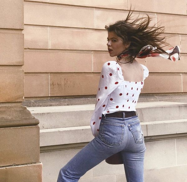 summer shirt for women vintage sweetheart neck vintage polka dots blouse buttons puffed sleeve shirts womens blouse shirt, White
summer shirt for women vintage sweetheart neck vintage polka dots blouse buttons puffed sleeve shirts womens blouse shirt, White