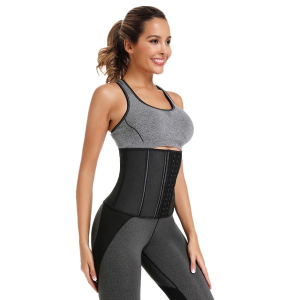 latex waist trainer corset for sport steel boned shapewear slimming hourglass body shaper, Black;white 
latex waist trainer corset for sport steel boned shapewear slimming hourglass body shaper, Black;white