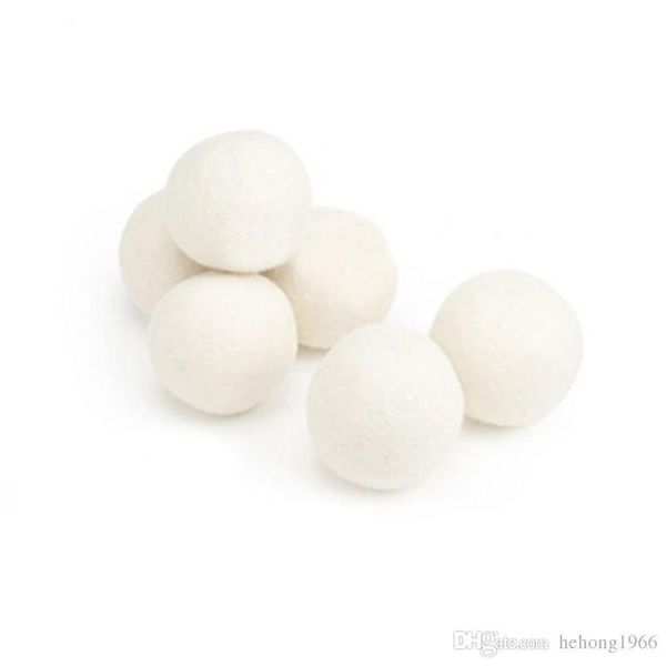 white wool dryer balls household wrinkles reusable natural fabric softener anti static large felted organic clothes ball 2 2tj bb
white wool dryer balls household wrinkles reusable natural fabric softener anti static large felted organic clothes ball 2 2tj bb