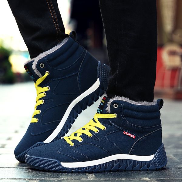 m- explosion cotton shoes men plus velvet warm non-slip wear-resistant comfortable leisure outdoor activities snow boots, Black
m- explosion cotton shoes men plus velvet warm non-slip wear-resistant comfortable leisure outdoor activities snow boots, Black