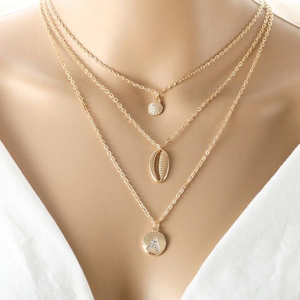 fashion letter a crystal shell necklaces & pendants long statement necklace chokers multilayered necklace women collier fleurs, Silver
fashion letter a crystal shell necklaces & pendants long statement necklace chokers multilayered necklace women collier fleurs, Silver