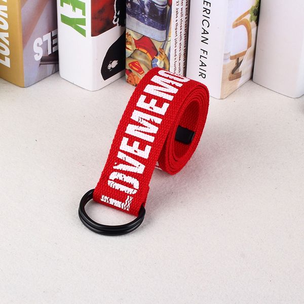 women harajuku belt red letter printed fashion double d ring canvas strap female long belts for jeans 2020 new arrival belts belts, Black;brown
women harajuku belt red letter printed fashion double d ring canvas strap female long belts for jeans 2020 new arrival belts belts, Black;brown