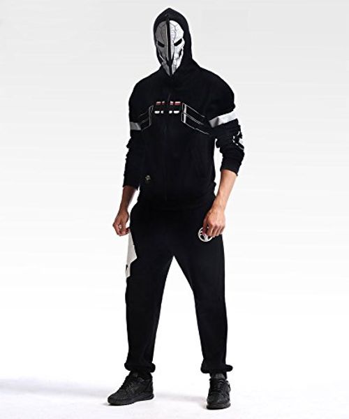 fashion hoodie reaper black hooide cosplay costume - deluxe version 
fashion hoodie reaper black hooide cosplay costume - deluxe version
