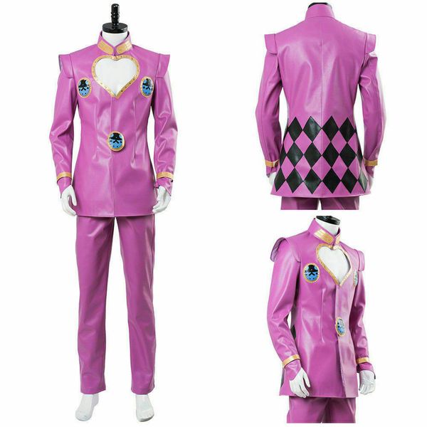jojo в bizarre adventure golden wind giorno giovanna косплей костюм розовый костюм, Black;red
jojo в bizarre adventure golden wind giorno giovanna косплей костюм розовый костюм, Black;red