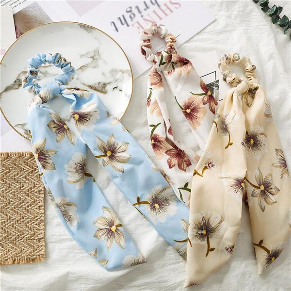 Vintage floral hair crunchie bow women acce orie hair band tie crunchie ponytail holder rubber rope decoration big long bow
Vintage floral hair crunchie bow women acce orie hair band tie crunchie ponytail holder rubber rope decoration big long bow