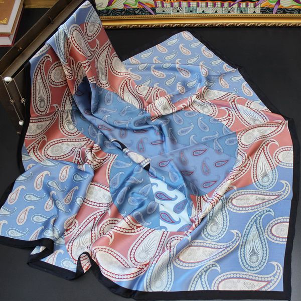 season cashew nuts garland plain satin 110 silk big square scarf printing scarf shawl silk silk scarf female batch, Blue;gray
season cashew nuts garland plain satin 110 silk big square scarf printing scarf shawl silk silk scarf female batch, Blue;gray
