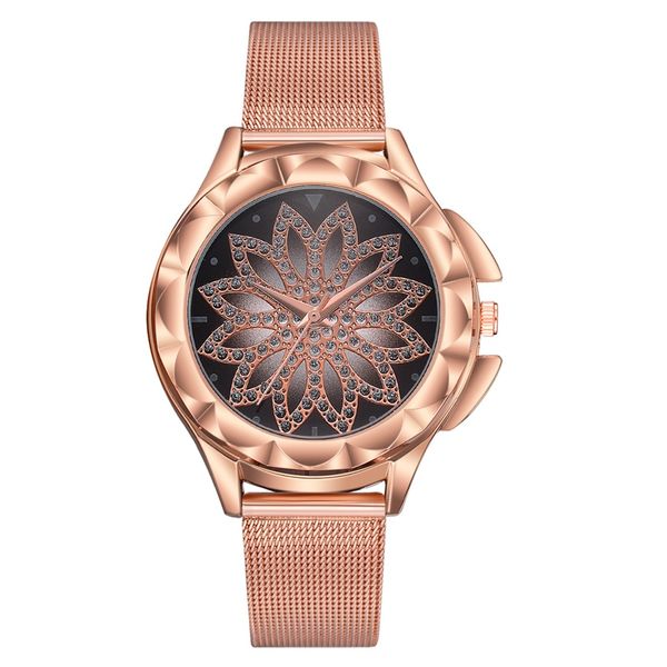 rose gold unique dial desgin luxury bracelet ladies wrist watches ladies 2018 new fashion flowers rhinestone dress quartz clock, Slivery;brown
rose gold unique dial desgin luxury bracelet ladies wrist watches ladies 2018 new fashion flowers rhinestone dress quartz clock, Slivery;brown