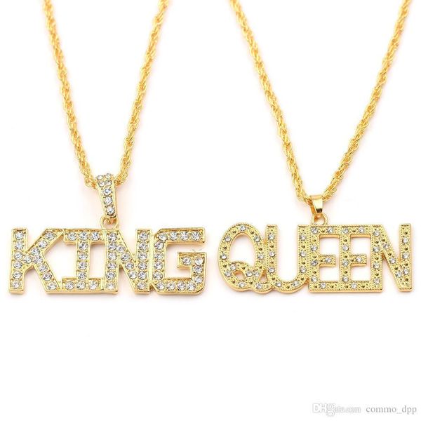 hip hop her king and his queen couple necklaces for women men iced out letter pendant gold chains hiphop rapper jewelry gift, Silver
hip hop her king and his queen couple necklaces for women men iced out letter pendant gold chains hiphop rapper jewelry gift, Silver