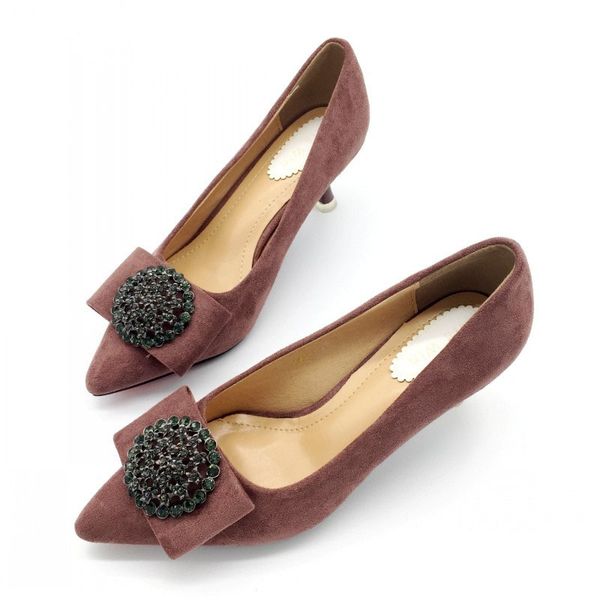 2020 brand spring pumps women's shoes slip-on fashion crystal woman high heel 6cm single shoes office lady females footwear 40, Black
2020 brand spring pumps women's shoes slip-on fashion crystal woman high heel 6cm single shoes office lady females footwear 40, Black