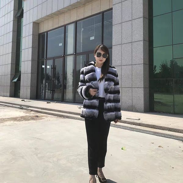 fur coat natural fur women's coat long style whole skin female new arrival 2019, Black
fur coat natural fur women's coat long style whole skin female new arrival 2019, Black