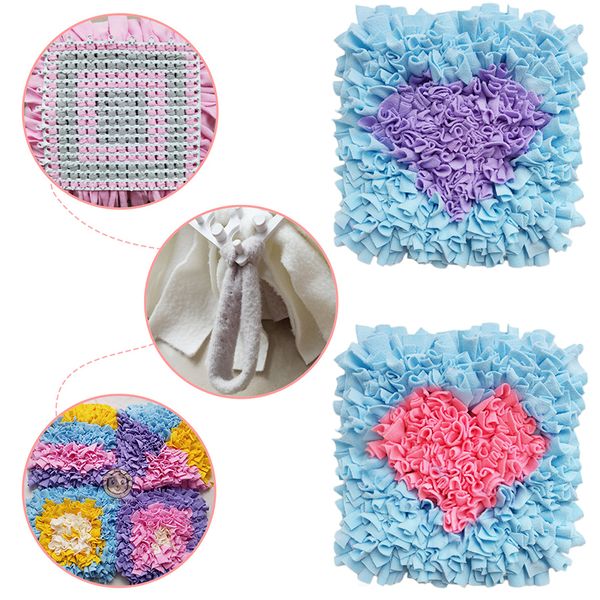 pet toy dog sniffing pad pet find food training mat release stress training toy for relieve stress sniffing mat pad
pet toy dog sniffing pad pet find food training mat release stress training toy for relieve stress sniffing mat pad
