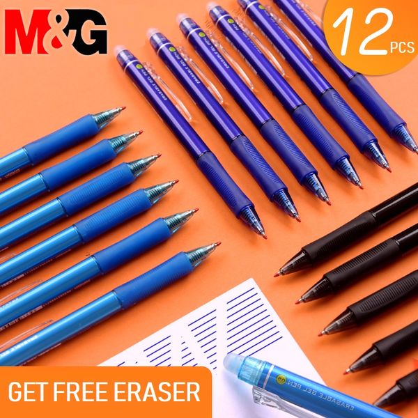 m&g retractable erasable pens 0.5mm erasable gel ink pens pen writes erases heat vanish heat transfer pen school supplies
m&g retractable erasable pens 0.5mm erasable gel ink pens pen writes erases heat vanish heat transfer pen school supplies