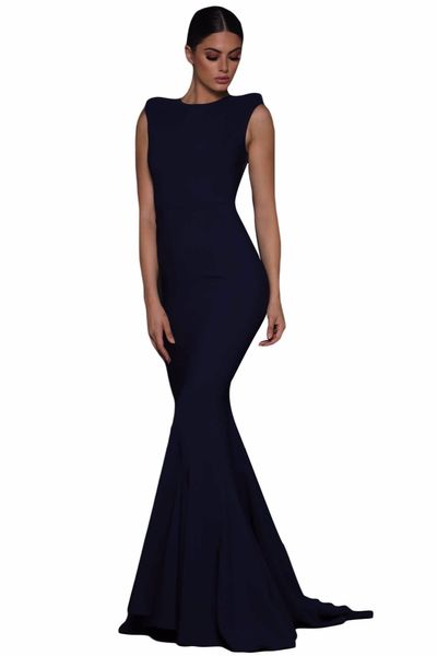 women blue floral embroidery sheer lace back fishtail maxi dress o-neck sleeveless party club long formal floor length dresses, Black;pink
women blue floral embroidery sheer lace back fishtail maxi dress o-neck sleeveless party club long formal floor length dresses, Black;pink
