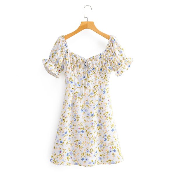summer sweet floral dress short sleeve vitnage puff sleeve square collar lace up a-line mini elegant party dress for women, Black;gray
summer sweet floral dress short sleeve vitnage puff sleeve square collar lace up a-line mini elegant party dress for women, Black;gray