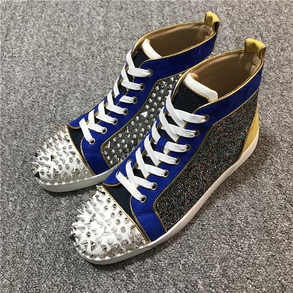 designer shoes mans women red bottoms spike flat no limit sneakers fashion italy dress shoes size 35-46 l13, Black
designer shoes mans women red bottoms spike flat no limit sneakers fashion italy dress shoes size 35-46 l13, Black